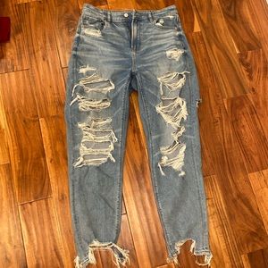 American Eagle stretch mom jeans